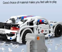 Mô Hình Xe Thể Thao Porsche_SY Block 8159 [541 Chi Tiết]_Kéo Thả_Lắp Ráp Lego