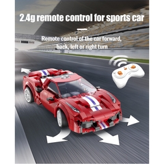 Mô Hình Race Car 448_CADA C51072W [306 Chi Tiết]_Remote/App Control_Lắp Ráp Lego