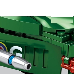 Mô Hình Xe Cổ Jumbo Frenzy_SY Block 8151 [487 Chi Tiết]_Kéo Thả_Lắp Ráp Lego
