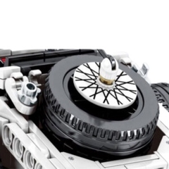 Mô Hình Xe Cổ Mercedes Benz SSK SY Block 8150 [487 Chi Tiết] Kéo Thả_Lắp Ráp Lego