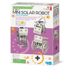 Robot năng lượng mặt trời_Đồ Chơi STEAM Khoa Học Tạo Robot Dùng Năng Lượng Mặt Trời_Thương Hiệu 4M