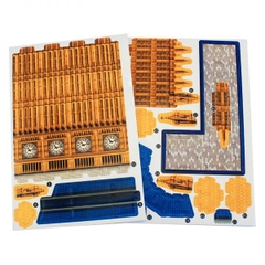 Mô Hình Giấy 3D Tháp Đồng Hồ Big Ben Full [190 Chi Tiết]_Magic Puzzle