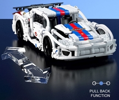 Mô Hình Xe Thể Thao Porsche_SY Block 8159 [541 Chi Tiết]_Kéo Thả_Lắp Ráp Lego