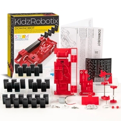 Robot Domino_Đồ Chơi STEAM Khoa Học Tạo Robot Xếp Domino_Thương Hiệu 4M