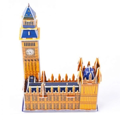 Mô Hình Giấy 3D Tháp Đồng Hồ Big Ben Full [190 Chi Tiết]_Magic Puzzle