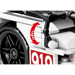 Mô Hình Siêu Xe Porsche 919_SY Block 8312 [727 Chi Tiết]_Kéo Thả_Lắp Ráp Lego