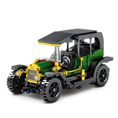 Mô Hình Xe Ford T_SY Block 8201 [562 Chi Tiết] Kéo Thả_Lắp Ráp Lego
