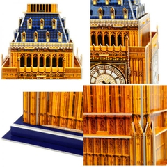 Giấy 3D Tháp Đồng Hồ Big Ben [97 Chi Tiết]_Magic Puzzle