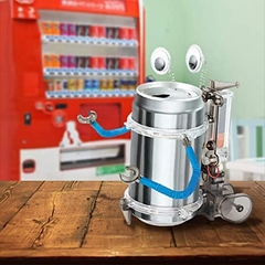 Robot Lon Thiếc Tái Chế_Đồ Chơi STEAM Khoa Học Tạo Robot Sử Dụng Vật Liệu Tái Chế_Thương Hiệu 4M