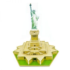 Mô Hình Giấy 3D Tượng Nữ Thần Tự Do [30 Chi Tiết]_Magic Puzzle