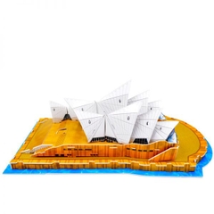 Mô Hình Giấy 3D Nhà Hát Opera Sydney [58 Chi Tiết]_Magic Puzzle