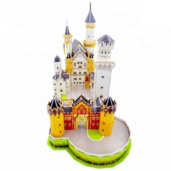 Mô Hình Giấy 3D Lâu Đài Neuschwanstein [109 Chi Tiết]_Magic Puzzle