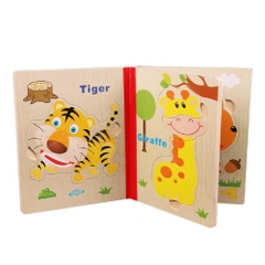Sách Ghép Hình Gỗ