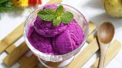 Cách làm kem thanh long với ba vị khác nhau !!!!!!