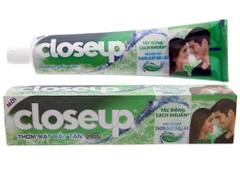 Kem đánh răng Closeup Bạc hà 140g thơm mát bất tận - Combo 3 tuýp