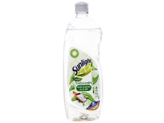 Nước rửa chén Sunlight chai 750ml, mùi lô hội/chanh/matcha, 100% nguồn gốc thực vật
