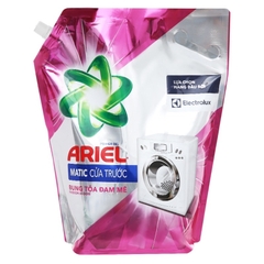 Nước giặt ariel cửa trước 3.05kg bung tỏa đam mê