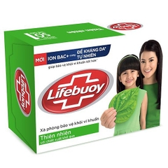 Xà bông cục diệt khuẩn Lifebuoy thiên nhiên 90g tinh chất khổ qua - Combo 3 bánh