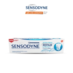 Kem Đánh Răng Sensodyne Repair & Protect 100g giúp phục hồi & bảo vệ răng ê buốt