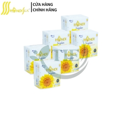 Giấy ăn Hà Nội Napkin 100 tờ/gói 31 x 31 cm được làm từ 100% bột giấy - Combo 6 gói