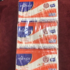Giấy ăn Hà Nội Silk 150 tờ/gói siêu dai, mềm mịn - Combo 3 gói