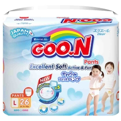 Bỉm Quần Goon size L 26 miếng