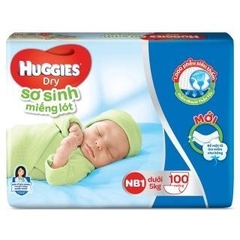Bỉm Huggies Newborn 100 miếng