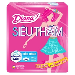 Băng vệ sinh Diana Mỏng cánh