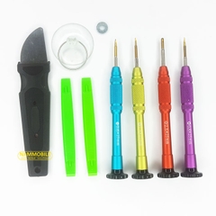 Tua Vít bộ Iphone-Samsung-Android all in 1 Tốt Có Dao Cạy Vỏ-Màn Hình sửa chữa điện thoại (gồm 10 dụng cụ) đa năng nhiều cạnh