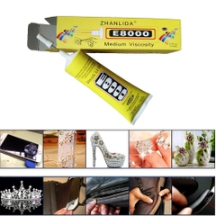 Keo Trong Chuyên Dán Viền Màn Hình Cảm Ứng, Kính Lưng, Ron ĐIỆN THOẠI Mechanic E8000 50ml - Hàng Nhập Khẩu