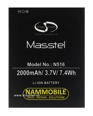 Pin Masstel N516 2000mAh Zin