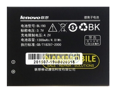 Pin LENOVO A366 A366T  BL190  1300mAh Zin