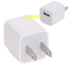 Cóc Sạc Nhanh IPhone 5 5S 6 6S 7 8 8Plus X XS XR XS Max 5V 1A Zin