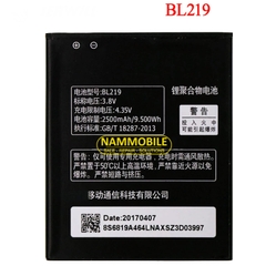 Pin LENOVO A880 A889 A890E S810T A768T A916 A850+  BL219 2500mAh  Zin