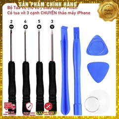 Tua Vít bộ Iphone-Samsung-Android sửa chữa điện thoại (gồm 9 dụng cụ) đa năng nhiều cạnh giá rẻ
