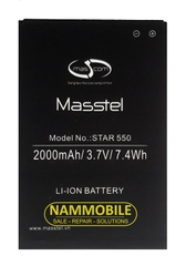 Pin Masstel STAR 550 2000mAh Zin