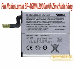 Pin Nokia Lumia 620 625 720 920 BP-4GWA 2000mAh Zin