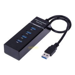 BỘ CHIA 4 CỔNG USB HUB 4 PORT TỐC ĐỘ 3.0 30CM CÓ LED
