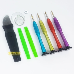 Tua Vít bộ Iphone-Samsung-Android all in 1 Tốt Có Dao Cạy Vỏ-Màn Hình sửa chữa điện thoại (gồm 10 dụng cụ) đa năng nhiều cạnh