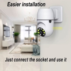 Camera Wifi 2Mpx Yoosee loại 1 PTZ trong nhà Cắm Trực Tiếp Ổ Điện, quan sát ban đêm, xoay 360 độ, đàm thoại hai chiều, human tracking