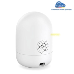 Camera Wifi 3Mpx 2K VITACAM C1290C Ultra HD góc siêu rộng, quan sát ban đêm, xoay 360 độ, đàm thoại hai chiều, human tracking