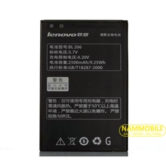 Pin LENOVO A630 A630E  BL206 2500mAh  Zin