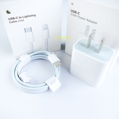 Bộ Sạc Nhanh PD 20w Cho IP 7/8plus/x/11/12/13/14/15PRM Củ+Cáp, BH 1 đổi 1, Không Nóng Máy, Xin Đừng So Với Loại Công Suất Thiếu Ghi Là 20W Nhưng Chỉ Có 12w-18w
