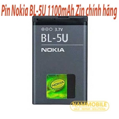 Pin Nokia 8800E 8900E 8900i 8900 2660C Asha 500 BL-5U 1100mAh Zin