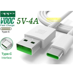 Cáp Sạc Siêu Nhanh Oppo VOOC Type-C 4A Zin Chính Hãng