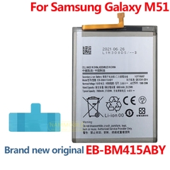 Pin Samsung Galaxy M51 M515 EB-BM415ABY 7000mAh Zin + Tặng Siêu Dán Pin
