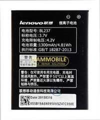 Pin LENOVO A355E  BL237 1300mAh  Zin