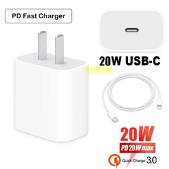 Cóc Sạc Nhanh PD iPhone 13 Pro Max 20W Cổng USB Type C Zin Máy