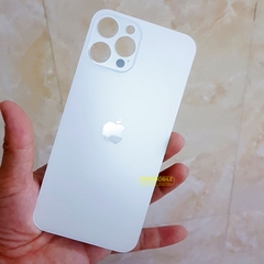 Kính Lưng IP 12 Pro Max Lỗ Camera Lớn Không cần phải cắt thay viền Camera