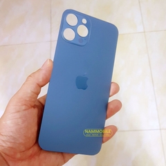 Kính Lưng IP 12 Pro Max Lỗ Camera Lớn Không cần phải cắt thay viền Camera